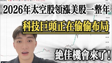 2026太空行业即将爆发领涨美股一整年 科技巨头全力疯抢太空算力 | 轻松赚钱的时刻来了！