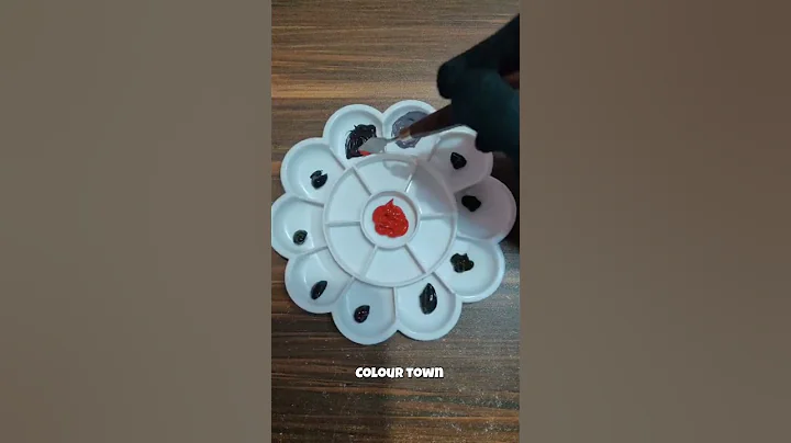 How to make colour | color mixing #shorts #youtuber #viral #art #satisfying #mixing #paint