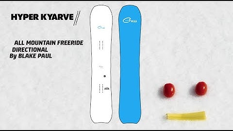 HYPER KYARVE| 2020 - 2021 GNU SNOWBOARD