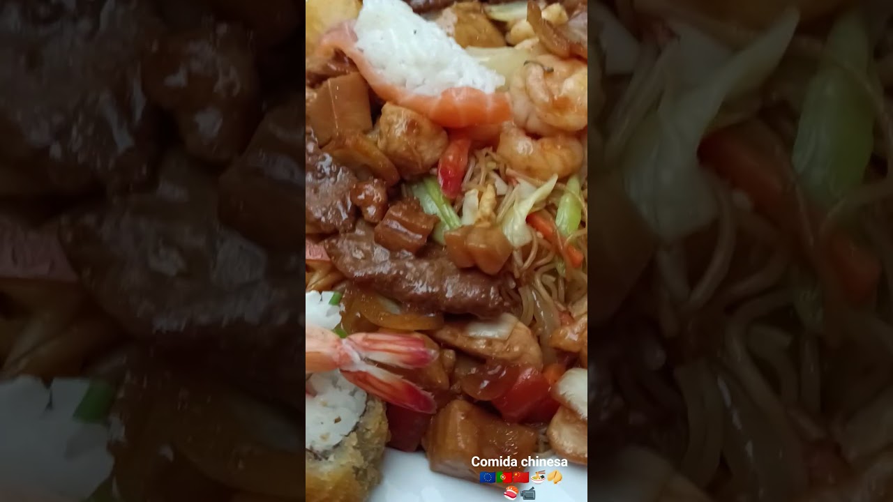 Comida chinesa                       🇪🇺🇵🇹🇨🇳🍜🥠🍣📹