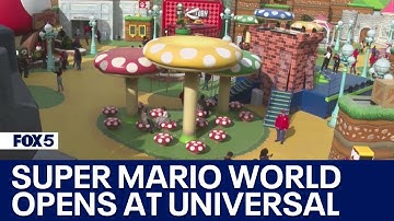 Super Nintendo World opens Friday at Universal Studios Hollywood | FOX 5 DC
