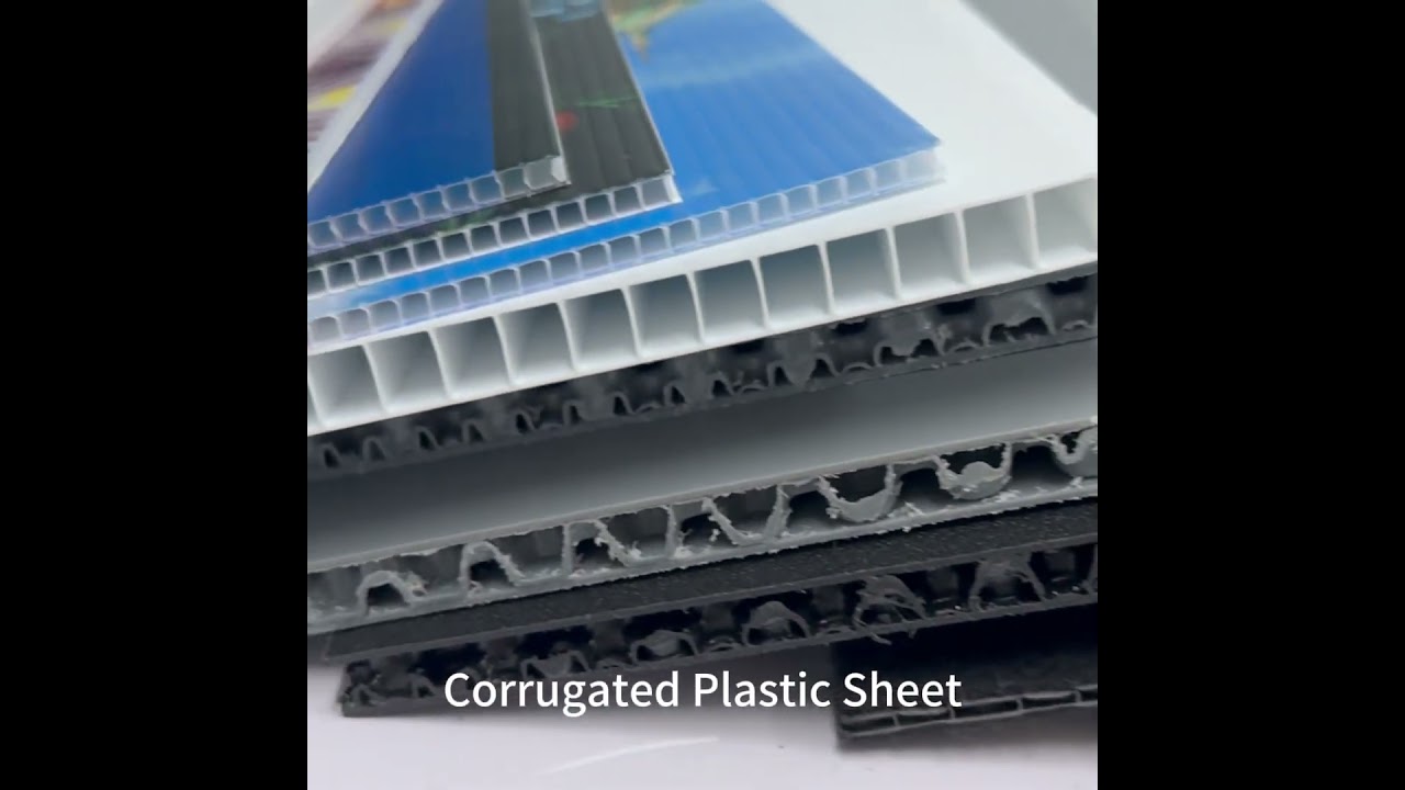 Plastic PP Honeycomb Board Corrugated Plastic Sheet China Factory 