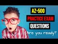 Microsoft AZ-500 Practice Quiz #1 (video self-assessment)