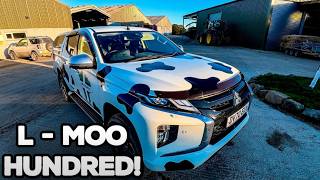 Cow Print Truck! | Introducing The Mitsubishi L-MOO-Hundred!