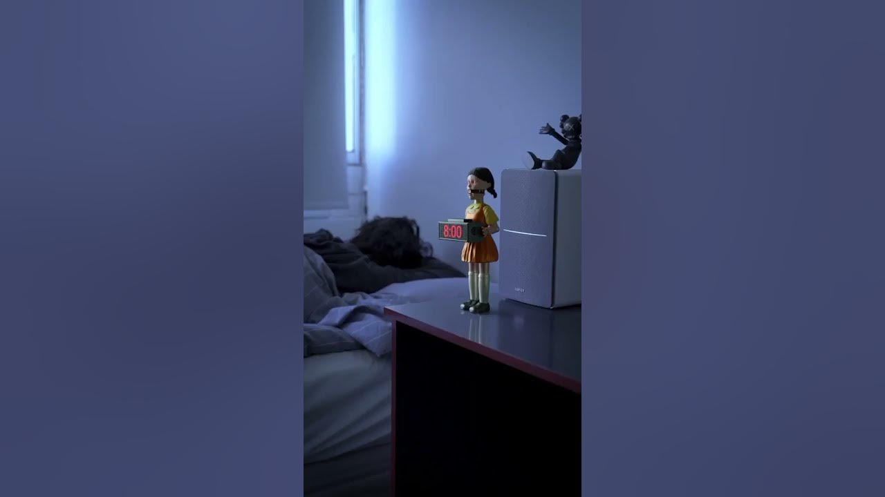 CRAZY SQUID GAME ALARM CLOCK 😨