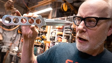 Adam Savage Builds a Magic Prop Knife!
