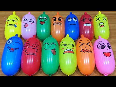 BALLOONS Slime! Making Slime with Funny Balloons - Satisfying Slime video #1212