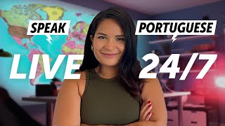 Speak Portuguese 24/7 with PortuguesePod101 TV 🔴 Live 24/7