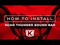 How to: Installing Kuryakyn Road Thunder Sound Bar Plus by MTX