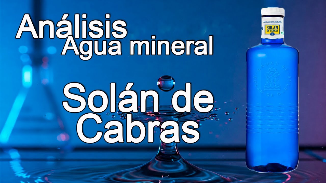 Solán de Cabras análisis agua JBL