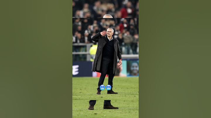 Mourinho silencing Juventus fans 😈
