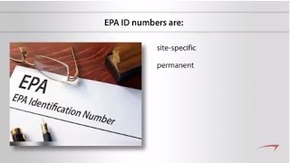 EPA Identification Number