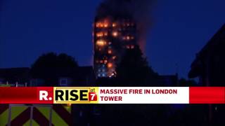 Fire in a London Building - June 14, 2017