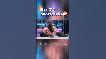 Rename Files in 1 Second Using F2 | Windows Shortcut Trick #shorts