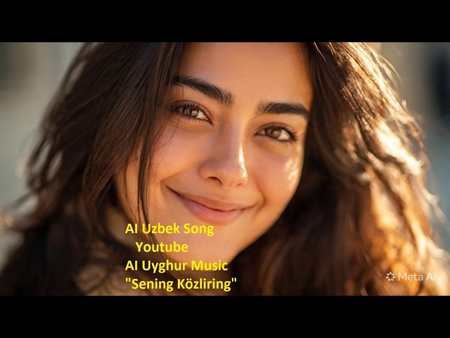 Sening Közliring | Uzbek Song | AI Uyghur songs music