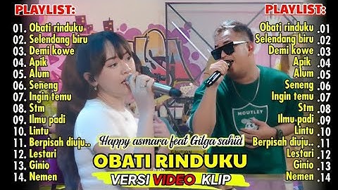 HAPPY ASMARA feat VICKY PRASETYO "Obati rinduku" full album terbaru 2024 (Versi video klip)