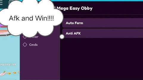 Mega Easy Obby 825 script WORKING!!! (2024) Afk and win!