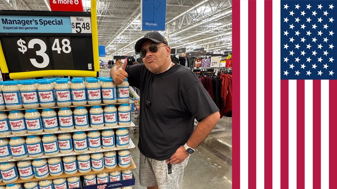 Wallmart Houston Texas - dzień organizacyjny, drobne sprawunki i przegląd cenowy USA. Texas 5