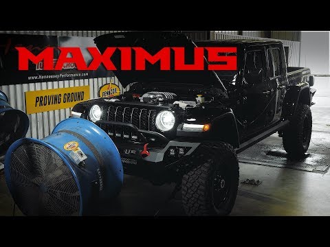 MAXIMUS 1000 Jeep Chassis Dyno Testing