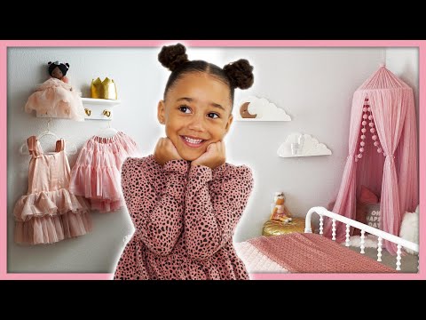 Ziya's Finished Bedroom Tour! | Little Girl's Room Decor