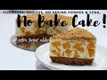 No bake Mango Graham Cake. LOCKDOWN CAKE RECIPE. No extra sugar added.