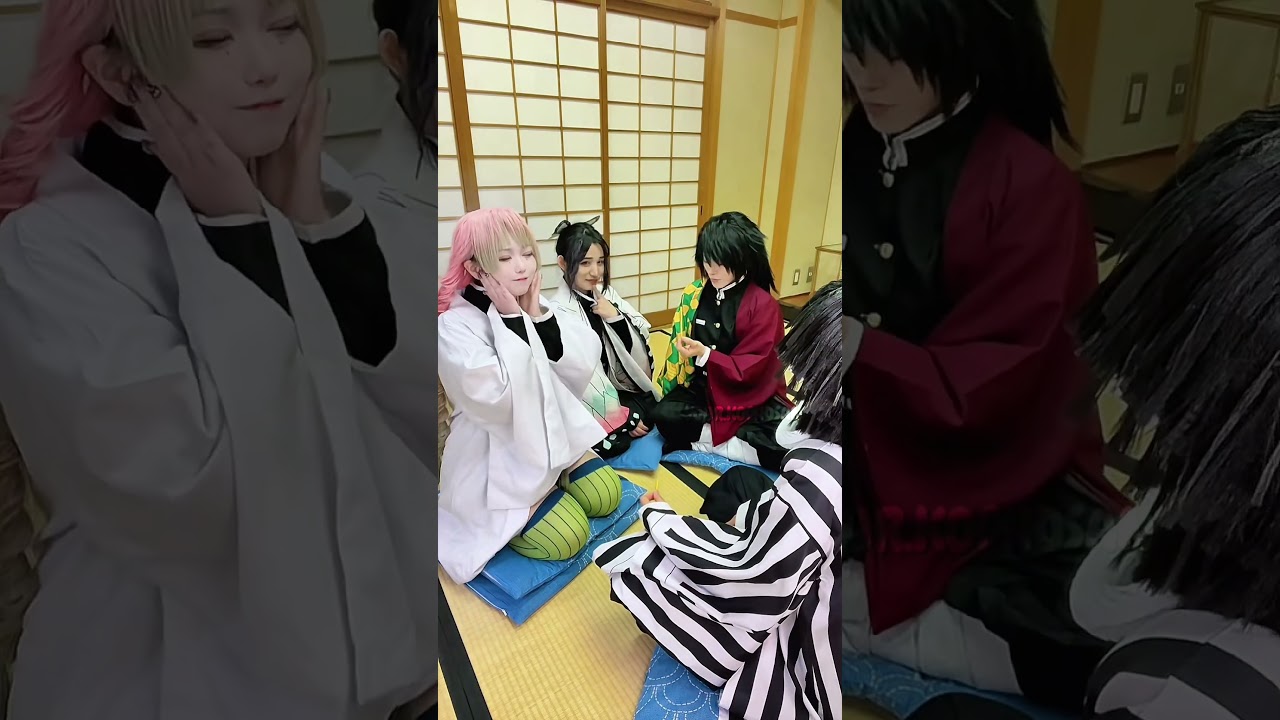 Kny Cosplay cute and funny moments❤️ #demonslayer #animegameycosplay #cosplay #fypシ゚viral #shorts