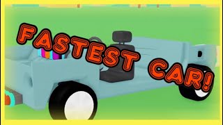 I Made The Fastest Car | Road To Grambys Roblox