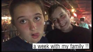 A Week With My Family