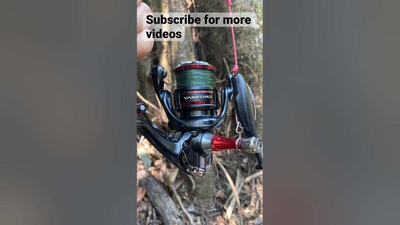 Skipping Skill Using Shimano Van Ford Spinning Reel #shimano