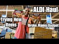 Aldi Haul | Trying NEW items #BrokeMamaBudget - August 6, 2022