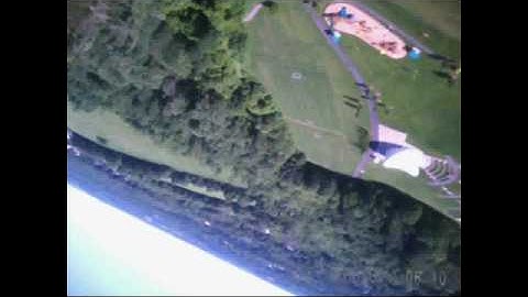 rc plane foamy scratch built blucor on-board cam6/22/10