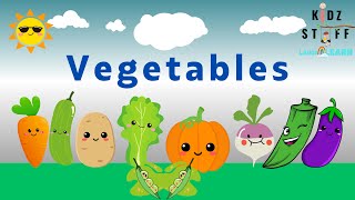 Learn  Vegetables Name  Effortlessly /Kidzstuff2024