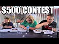 $500 TACO EATING CONTEST IN TEXAS (Gone Wild!) | Mexican Street Tacos Challenge