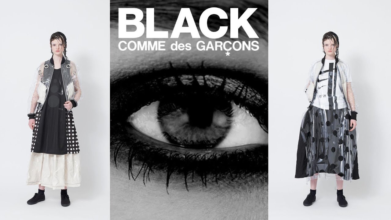 commes des garcon black