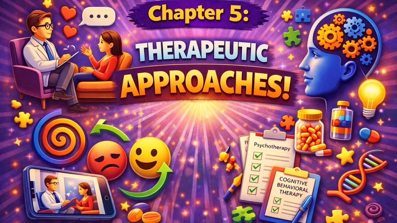 Therapeutic approches class 12th psychology