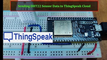 ESP32 / ESP8266: Send DHT22 to ThingSpeak — PlatformIO VS Code Tutorial