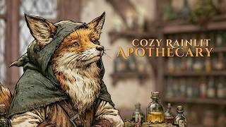 Famous Cozy Celtic Fantasy Music for Reading & Rainy Nights ☔ The Fox Merchant’s Rainlit Apothecary Wealth