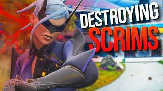 WE TOOK 1ST PLACE IN SCRIMS | CRAZY THIEVES APEX