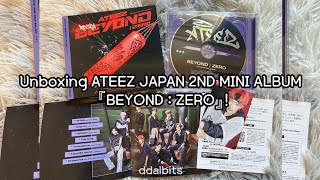 Unboxing ATEEZ - JAPAN 2ND MINI ALBUM 『BEYOND : ZERO』Type B with Me