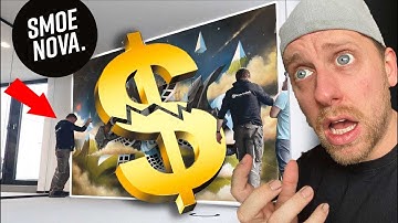 Waarom MIJN GROOTSTE CANVAS me NIET RIJK maakte. Alles ging mis.