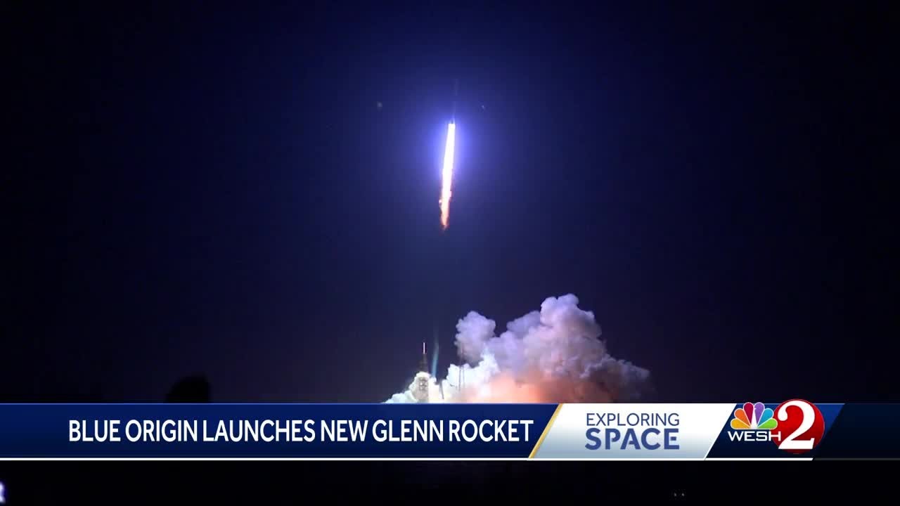 Blue Origin 'thrilled' with inaugural New Glenn launch despite fail at ...