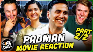 PAD MAN Movie Reaction Part 2/2! | Akshay Kumar | Sonam Kapoor | Radhika Apte