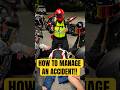 HOW to Manage the Scene of an Accident! #traumoto #firstresponder #motorcycleaccident #firstaid