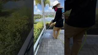 Paver sealing is our most profitable service #pressurewashing #softwashing #landscape #paversealing