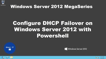Configure DHCP Failover on Windows Server 2012 with Powershell