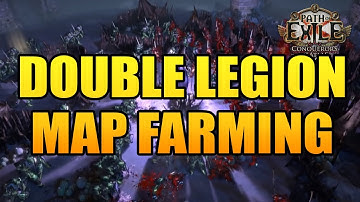 How to Farm Double Legion Maps for 500+ Chaos Per Hour - Path of Exile Currency Farming Guide