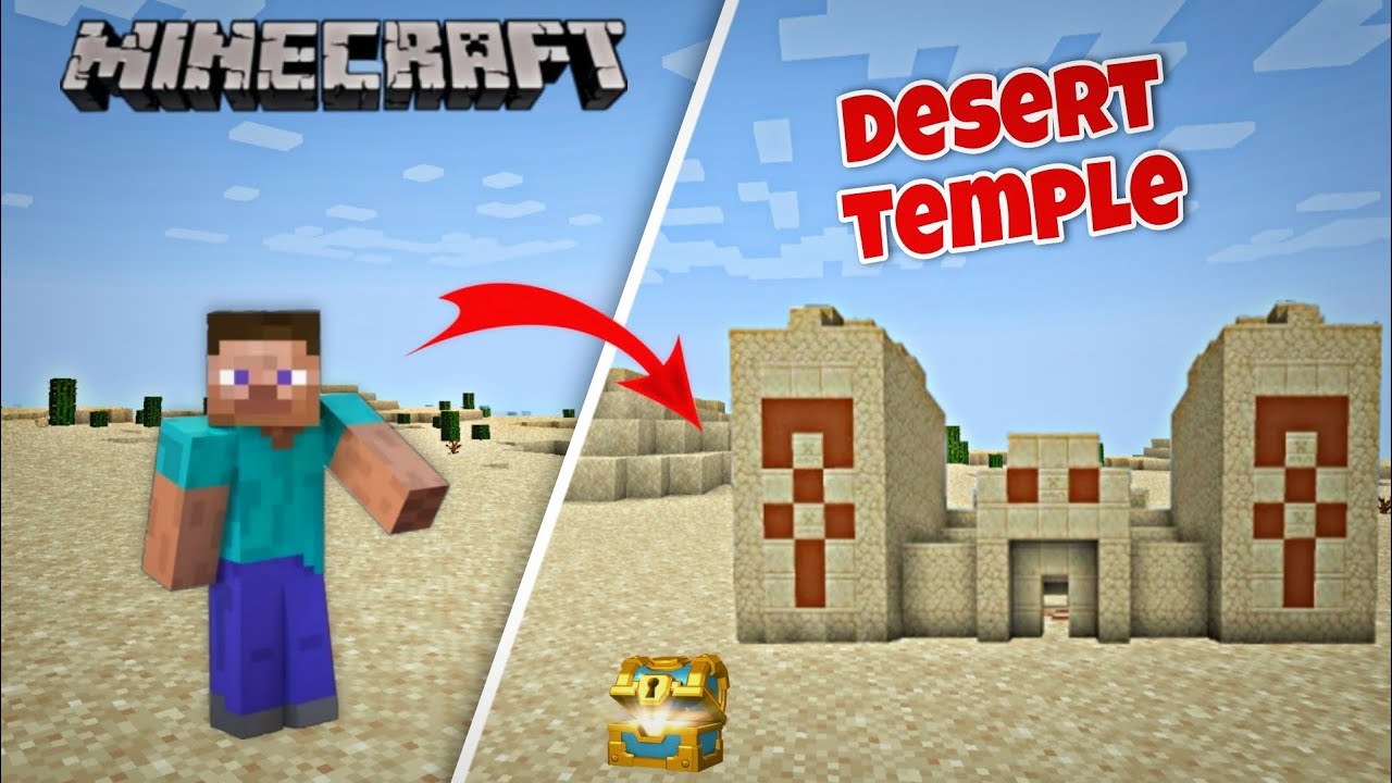 Desert Temple Survival World in Minecraft | Minecraft Gameplay - YouTube