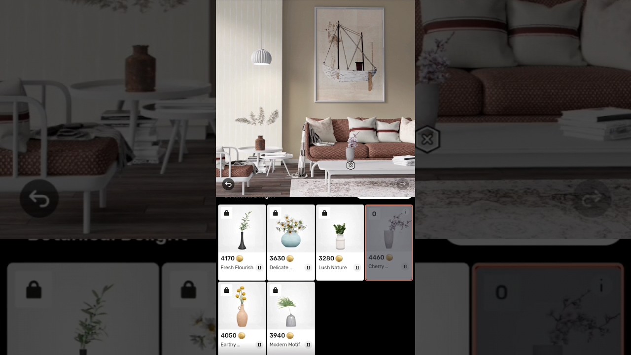🛋️ Cozy LIVING ROOM | 1st Position | 5 ⭐ REDECOR APP | Slower Version on the Channel