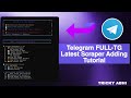 Telegram Latest FULL-TG Scraper 2026 |Telegram New Free Member Adder Script for 2026 | TrickyAbhi2.0