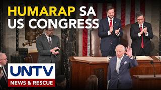 King Charles III, humarap sa kongreso ng Amerika